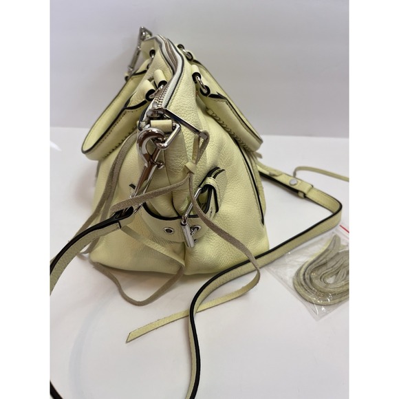Rebecca Minkoff Shoulder Bag In Honeydoo Large Purse Handbag Leather - Picture 12 of 13